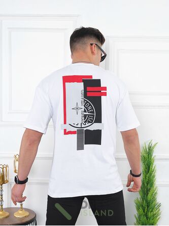 Футболка Stone Island оверсайз (1991-2)