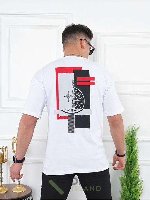 Футболка Stone Island оверсайз (1991-2)