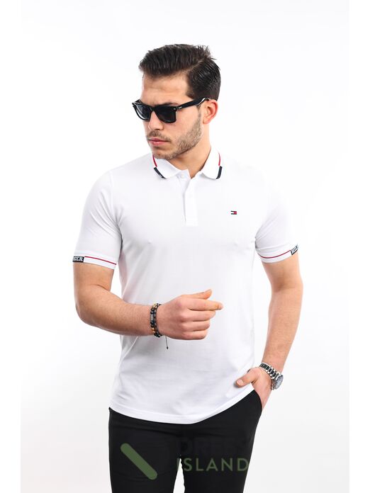 Футболка Tommy Hilfiger поло (2404-2)
