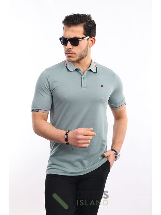 Футболка Tommy Hilfiger поло (2404-4)
