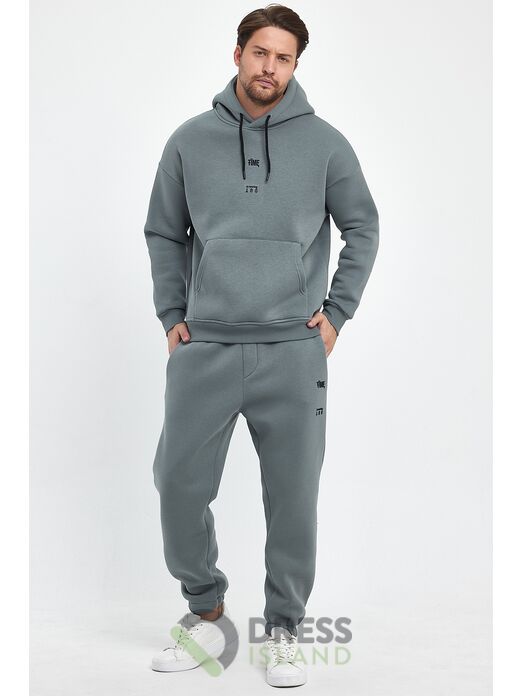 Спортивный костюм AIR RUNNER оверсайз флис (211313-4)