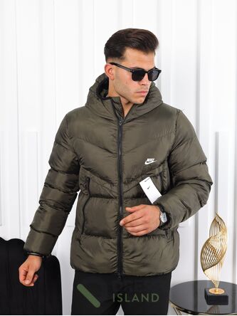 Куртка Nike зима капюшон (335-4)