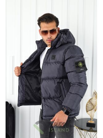 Куртка Stone Island зима капюшон (336-3)