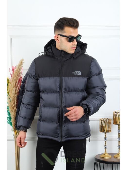 Куртка The North Face зима капюшон (337-3)