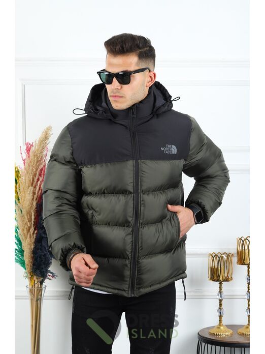 Куртка The North Face зима капюшон (337-4)
